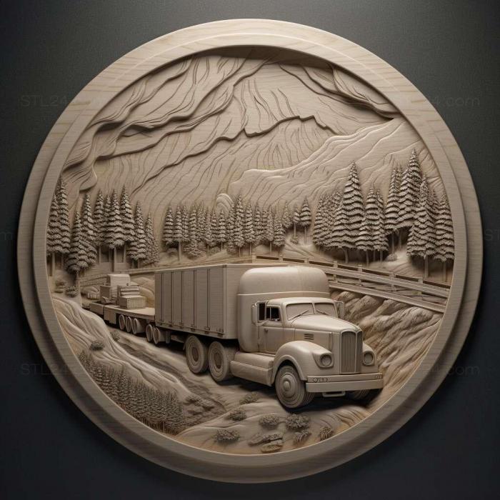 Симулятор грузовика на Аляске 1