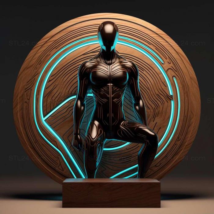 Games (Tron Evolution The Video Game 3, GAMES_15903) 3D models for cnc