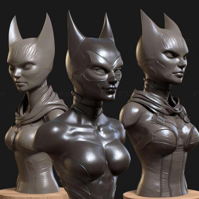 Games (Batman Arkham City Catwoman Bundle Pack 2, GAMES_16058) 3D models for cnc