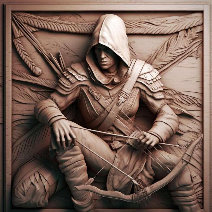 Games (Assassins Creed 3 1, GAMES_16305) 3D models for cnc