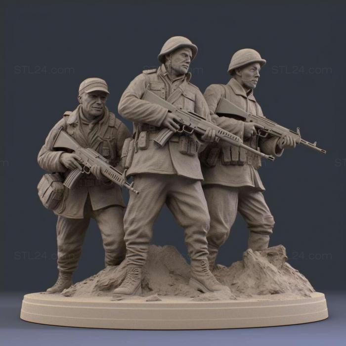 Games (Men of War Assault Squad 2 Cold War 4, GAMES_16444) 3D models for cnc