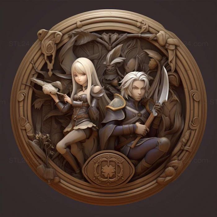 Games (The Alliance Alive HD Remastered 3, GAMES_16543) 3D models for cnc