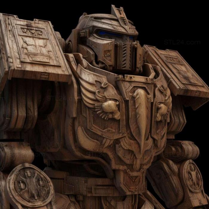 Games (MechWarrior 4 Black Knight 4, GAMES_1668) 3D models for cnc