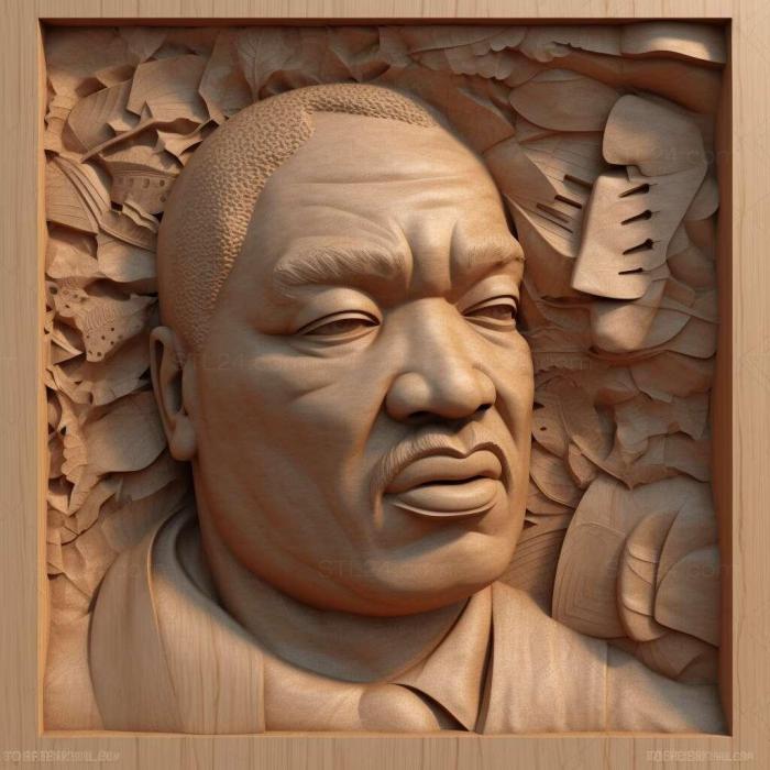 Games (Martin Luther King 3, GAMES_16755) 3D models for cnc