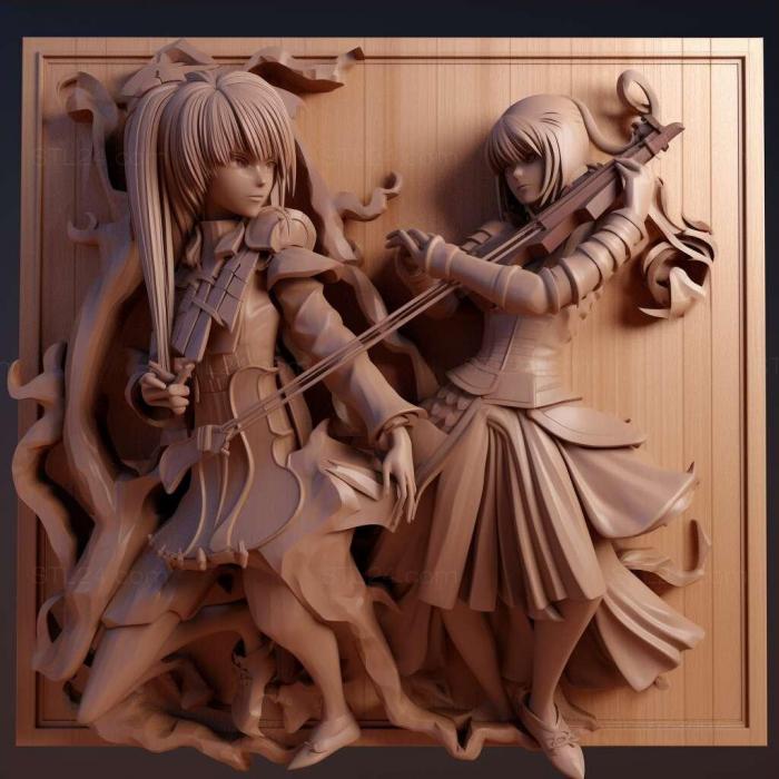 Games (Melty Blood Act Cadenza 2, GAMES_17078) 3D models for cnc