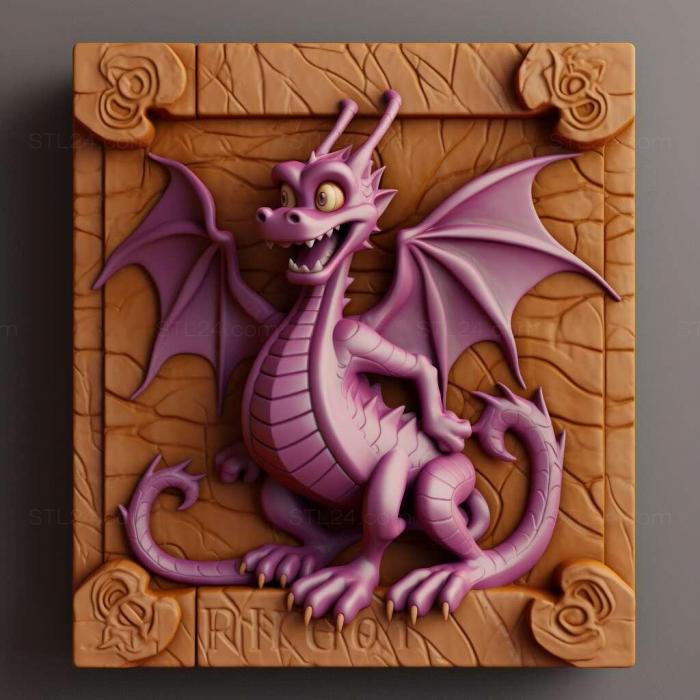 Games (Spyro Reignited Trilogy 3, GAMES_17335) 3D models for cnc