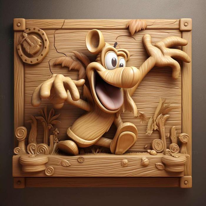 Games (Rayman 2 The Great Escape 3, GAMES_17459) 3D models for cnc