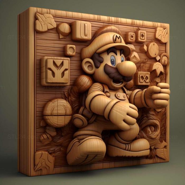 Games (Super Mario Bros3 2, GAMES_17782) 3D models for cnc