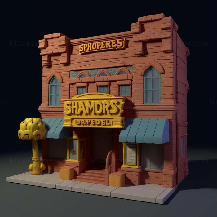 Games (The Simpsons Arcade 1, GAMES_17821) 3D models for cnc