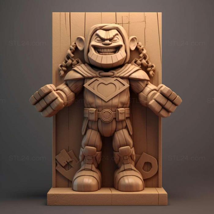 Games (LEGO DC Super Villains 2, GAMES_18078) 3D models for cnc