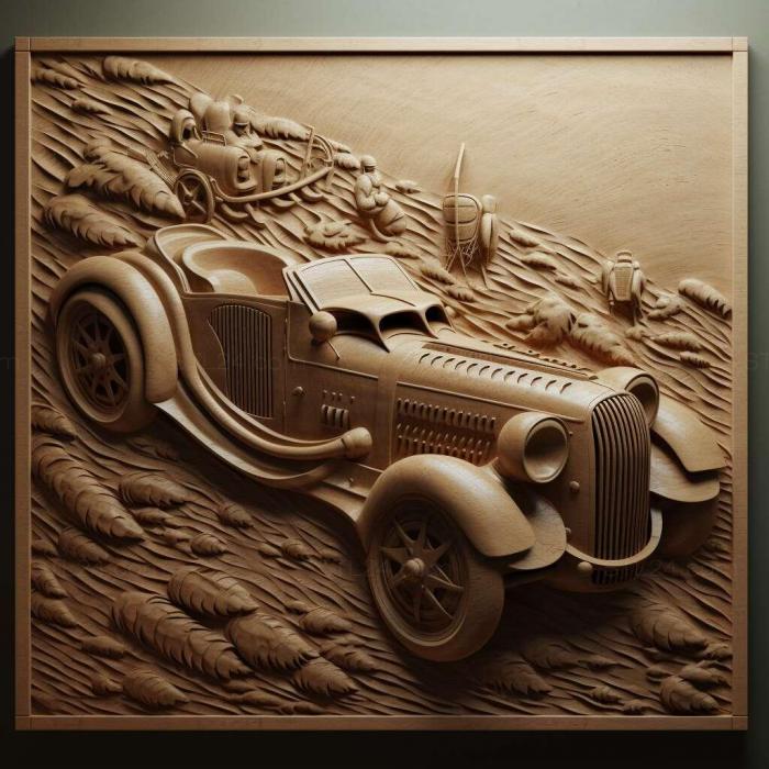 Games (Dream Car Racing 3D 4, GAMES_18104) 3D models for cnc