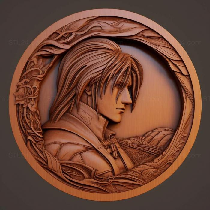 Games (Final Fantasy VIII Remastered 1, GAMES_18153) 3D models for cnc