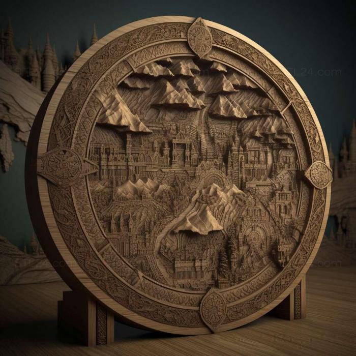 Games (The Elder Scrolls Chapter One Arena 1, GAMES_18265) 3D models for cnc