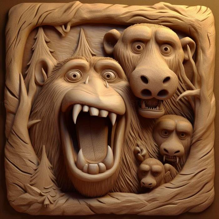 Games (Ice Age 2 The Meltdown 2, GAMES_18270) 3D models for cnc