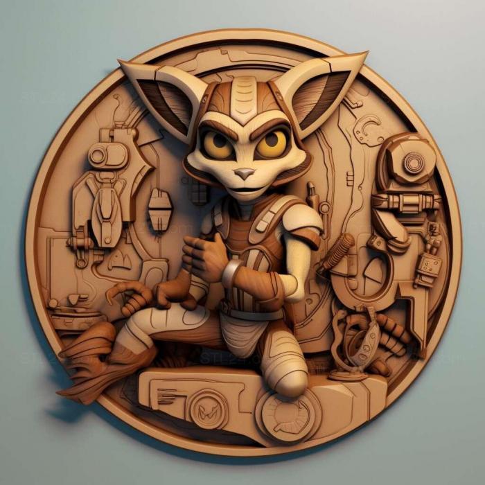 Games (Ratchet Clank Size Matters 3, GAMES_18291) 3D models for cnc