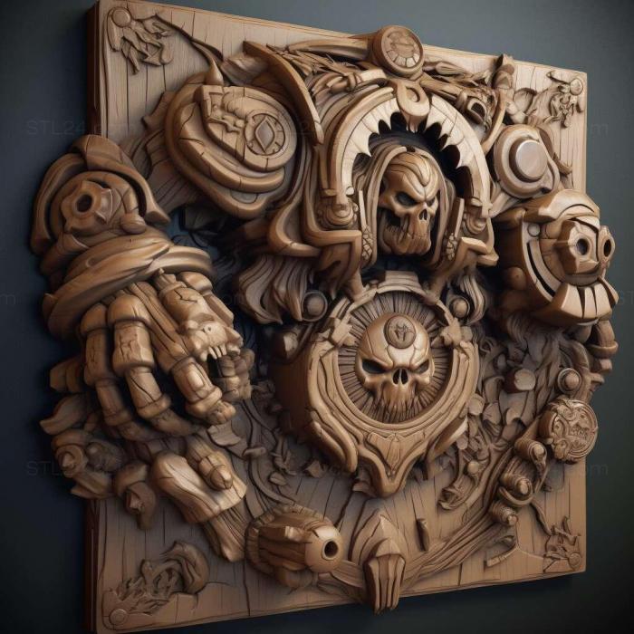 Games (Battle Chasers Nightwar 1, GAMES_18601) 3D models for cnc