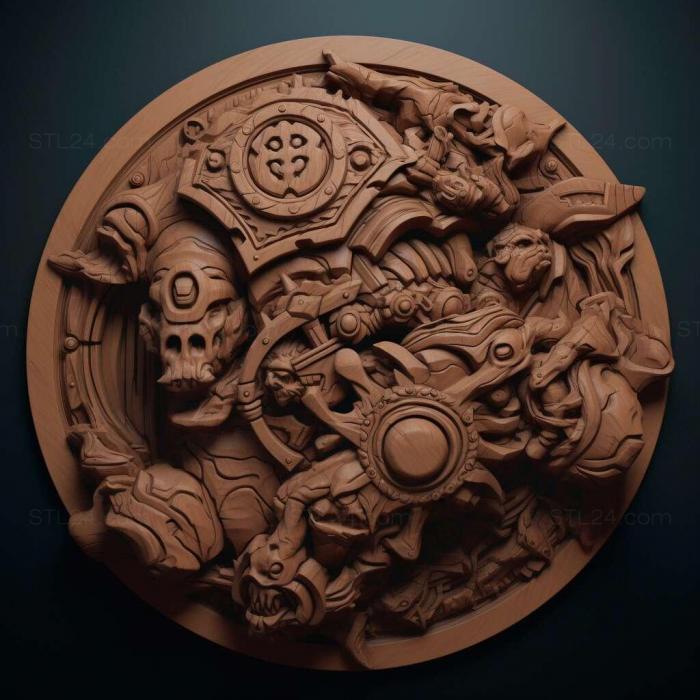 Games (Battle Chasers Nightwar 4, GAMES_18604) 3D models for cnc