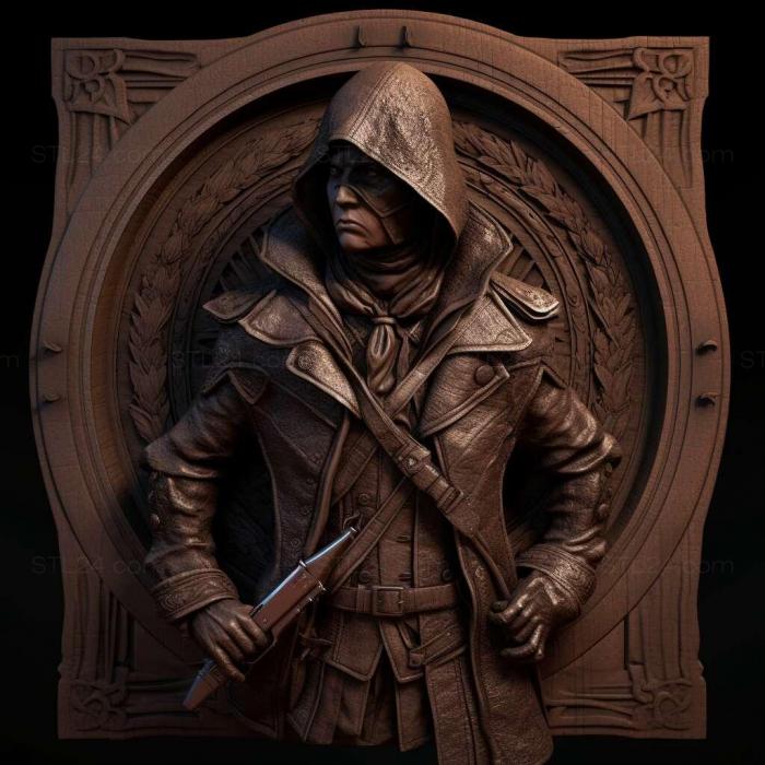 Games (Assassins Creed Syndicate Jack the Ripper 2, GAMES_18706) 3D models for cnc