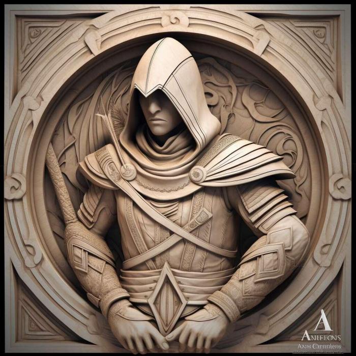 Games (Assassins Creed Altair Chronicles 1, GAMES_18765) 3D models for cnc