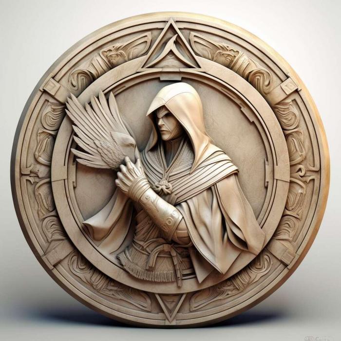 Games (Assassins Creed Altair Chronicles 4, GAMES_18768) 3D models for cnc