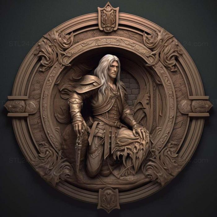 Games (Castlevania Lords of Shadow Mirror of Fate 1, GAMES_18865) 3D models for cnc