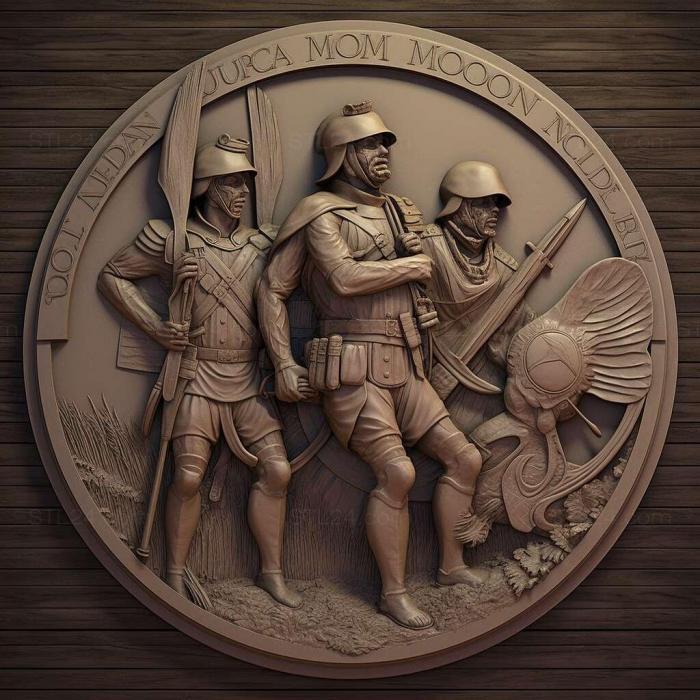 Games (Code of Honor The French Foreign Legion 4, GAMES_18912) 3D models for cnc