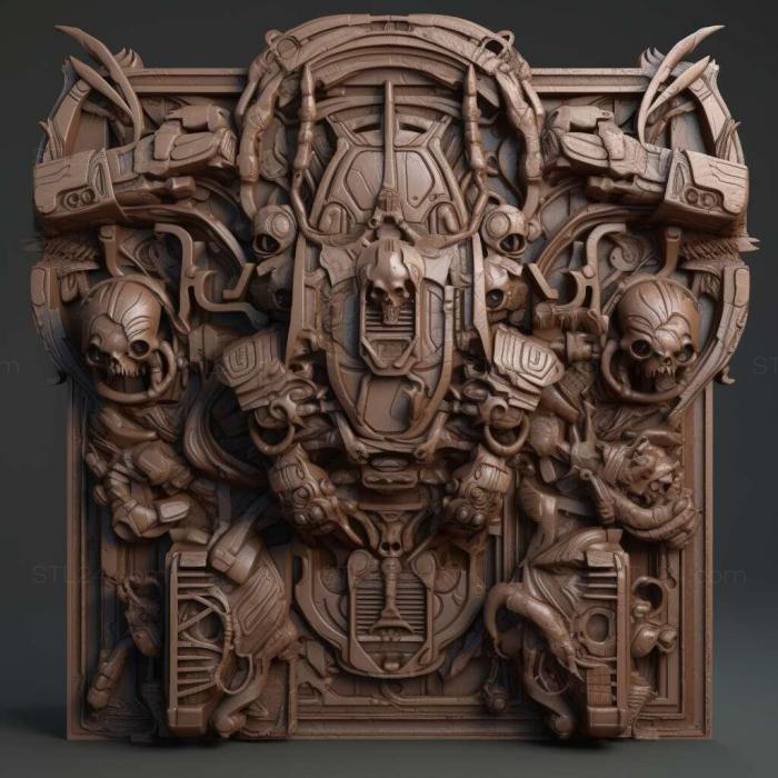 Games (Space Hulk Tactics 4, GAMES_19100) 3D models for cnc