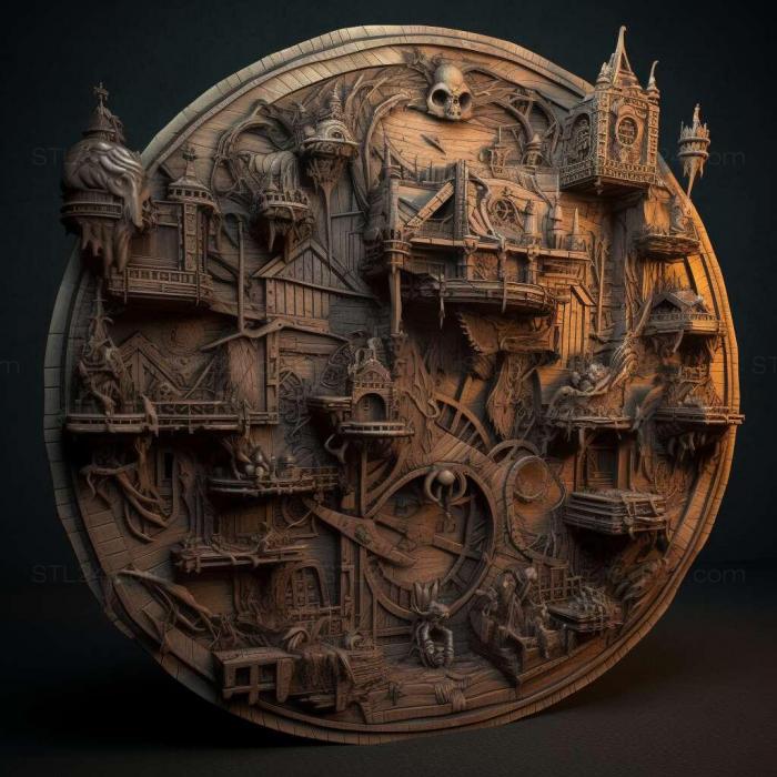 Games (Mordheim City of the Damned 1, GAMES_19189) 3D models for cnc