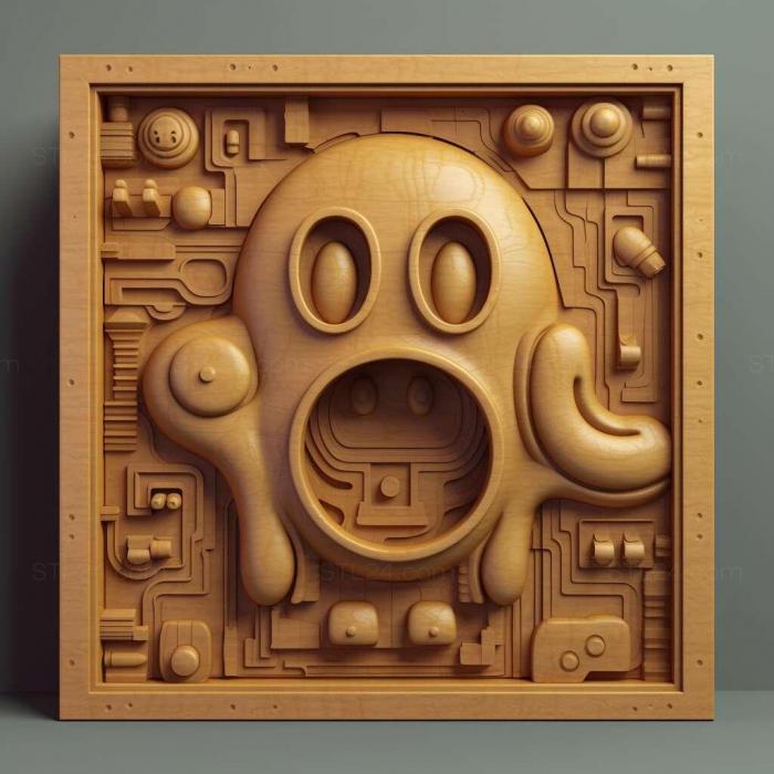 Games (Pac Man and the Ghostly Adventures 4, GAMES_19212) 3D models for cnc