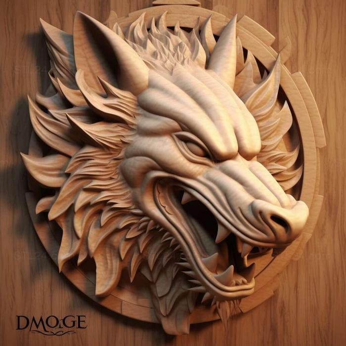 Games (Dragon Age Dreadwolf 3, GAMES_19223) 3D models for cnc