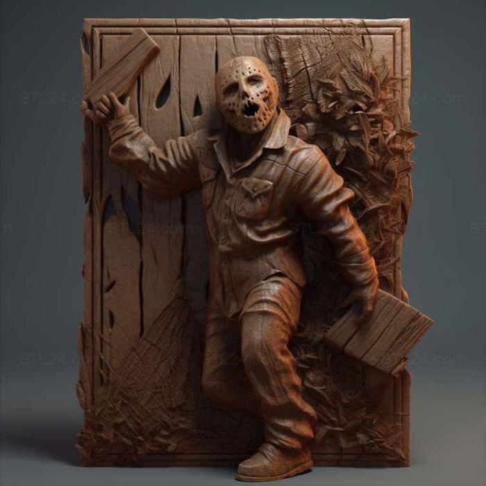 Games (Friday the 13th Killer Puzzle 3, GAMES_19407) 3D models for cnc