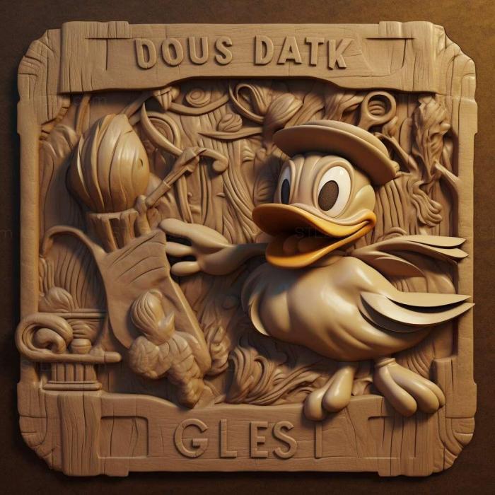 Games (Disneys Duck Tales The Quest for Gold 4, GAMES_19564) 3D models for cnc