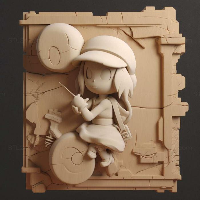 Games (Cave Story Doukutsu Monogatari 3, GAMES_19659) 3D models for cnc