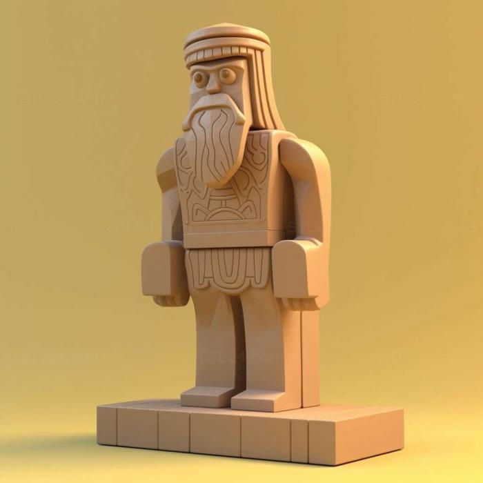 Games (LEGO Minifigures Online 4, GAMES_19836) 3D models for cnc