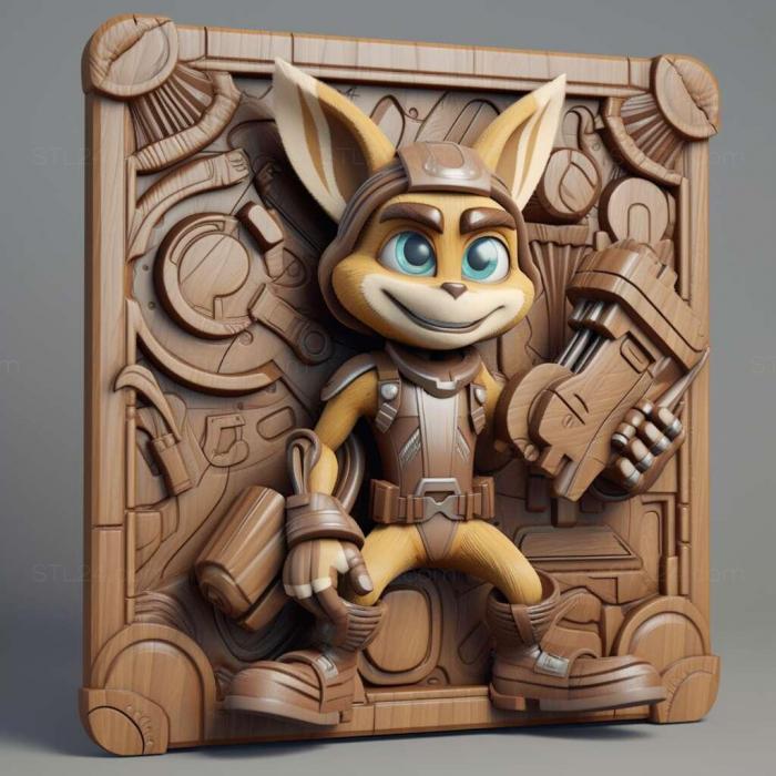 Games (Ratchet Clank 3 Up Your Arsenal 3, GAMES_2015) 3D models for cnc
