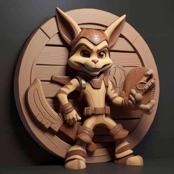 Games (Ratchet Clank 3 Up Your Arsenal 4, GAMES_2016) 3D models for cnc