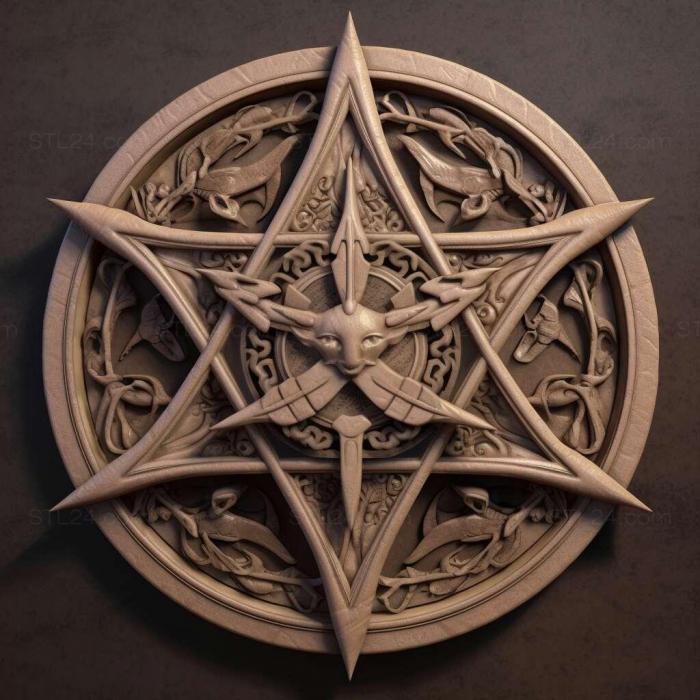 Games (Madoka Magica The Battle Pentagram 3, GAMES_20271) 3D models for cnc