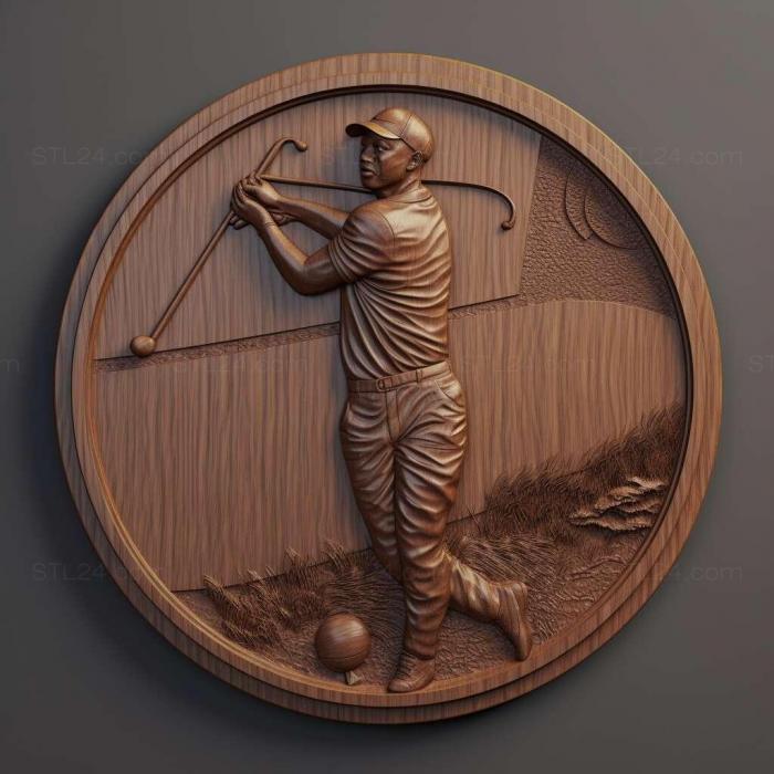 Games (Tiger Woods PGA Tour 11 4, GAMES_20312) 3D models for cnc