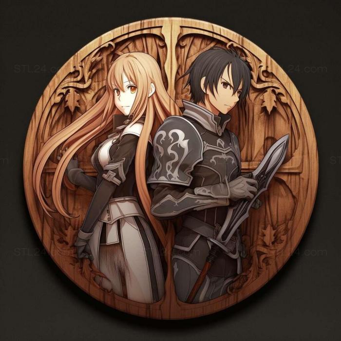 Games (Sword Art Online Hollow Fragment 4, GAMES_20524) 3D models for cnc