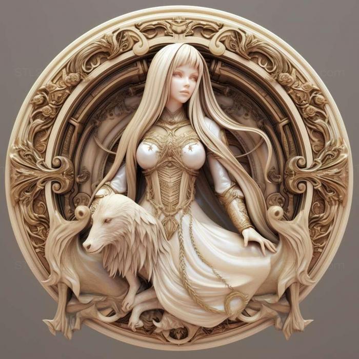 Games (Shining Resonance 2, GAMES_20930) 3D models for cnc