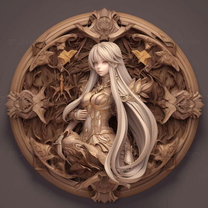 Games (Shining Resonance 3, GAMES_20931) 3D models for cnc