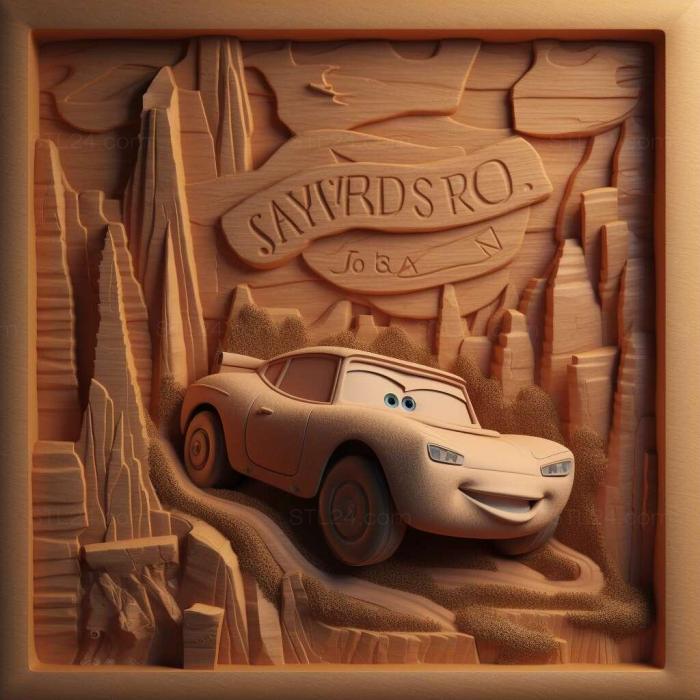 Games (Cars Radiator Springs Adventures 2, GAMES_2094) 3D models for cnc