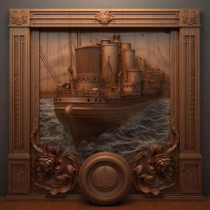 Games (Titanic Honor and Glory 1, GAMES_21165) 3D models for cnc