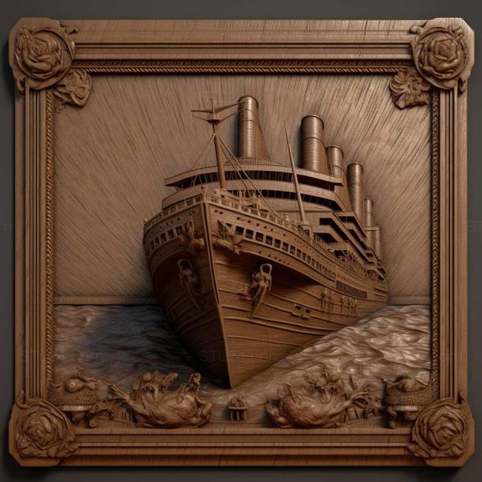 Games (Titanic Honor and Glory 2, GAMES_21166) 3D models for cnc