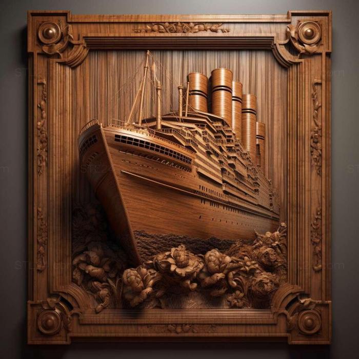 Games (Titanic Honor and Glory 4, GAMES_21168) 3D models for cnc