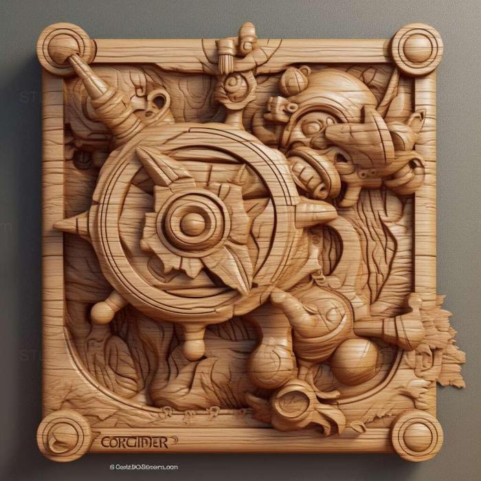 Games (Chrono Trigger DS 2, GAMES_21434) 3D models for cnc