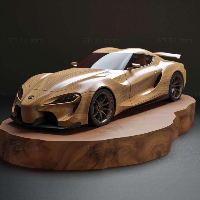 Games (Gran Turismo 6 Toyota FT 1 Concept 1, GAMES_21497) 3D models for cnc