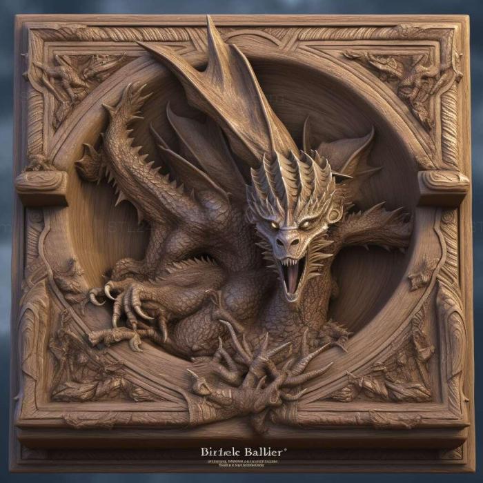 Games (The Elder Scrolls Online Scalebreaker 4, GAMES_21532) 3D models for cnc