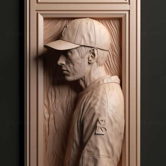 Eminem ure in baseball cap 2