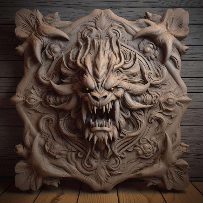 Games (World of Warcraft Cataclysm 3, GAMES_21835) 3D models for cnc